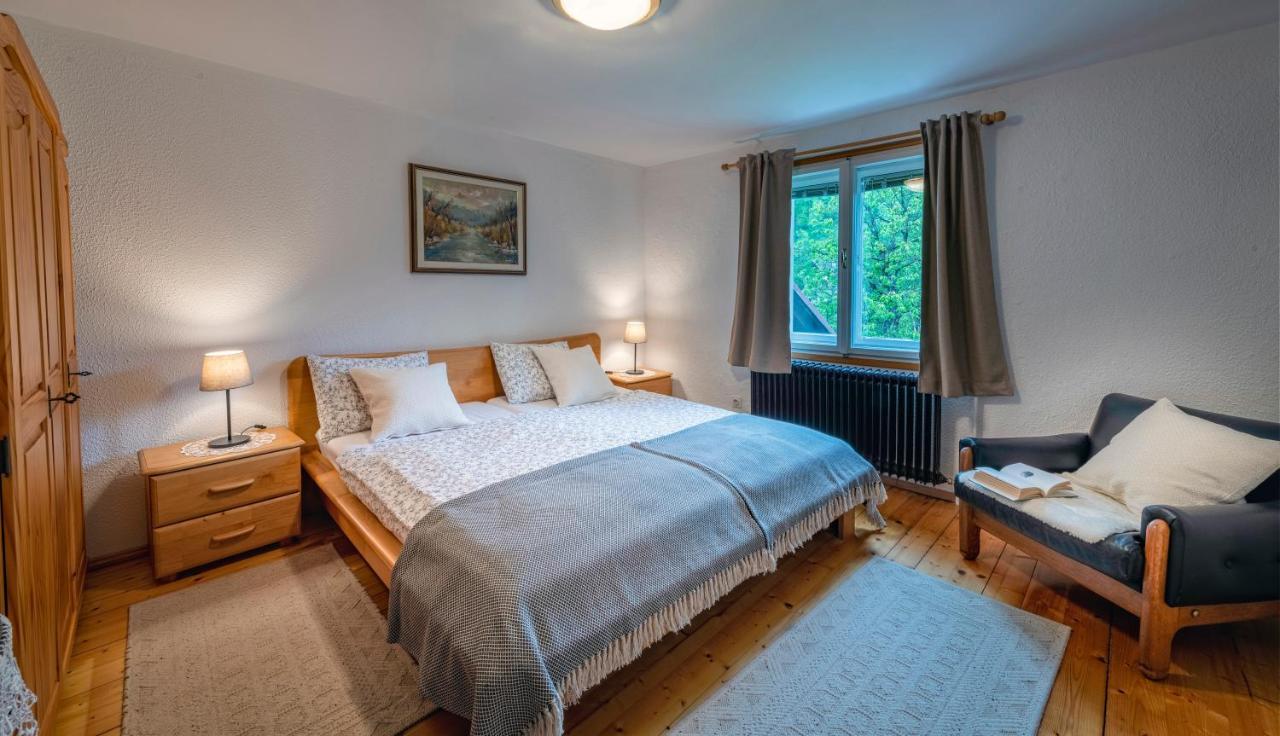 Apartma In Sobe Pr'Objan Bohinji-tó Kültér fotó